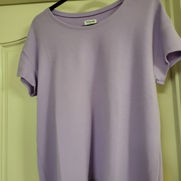 Tommy John Knitted Loungewear Top Lavender Size Medium New NWT $68.00 Retail - Picture 8 of 11
